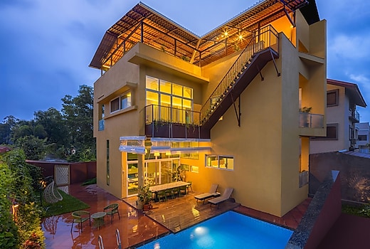 Aaramghar Stays - 4BR Goldfinch W/Heated Pool