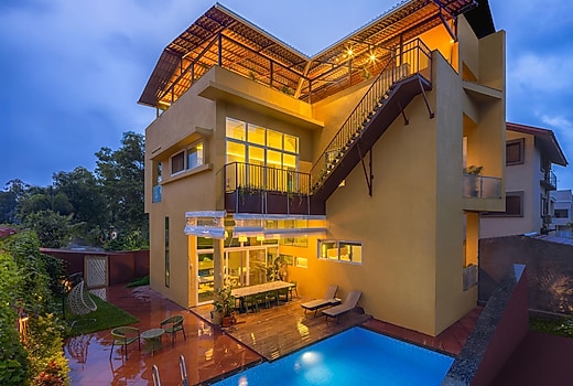 Aaramghar Stays - 4BR Goldfinch W/Heated Pool