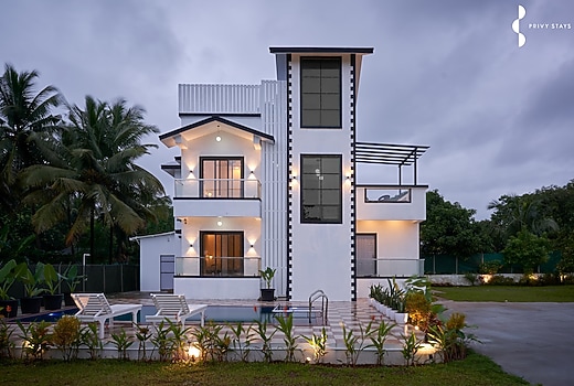 Privy Stays Cavo Villa, Thal, Alibag 4 BHK