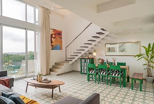 Sereno Sky - 3bhk Penthouse w/pvt jacuzzi & rooftop