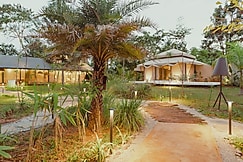 ELIVAAS prive Ananta Bliss | Fibre Tent with Pool & Lush Garden, Gauribidanur