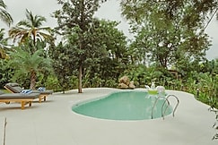 ELIVAAS prive Ananta Bliss Talam | 2 BHK Villa &Tent With Pool, Garden & Gazebo, Nandi Hills