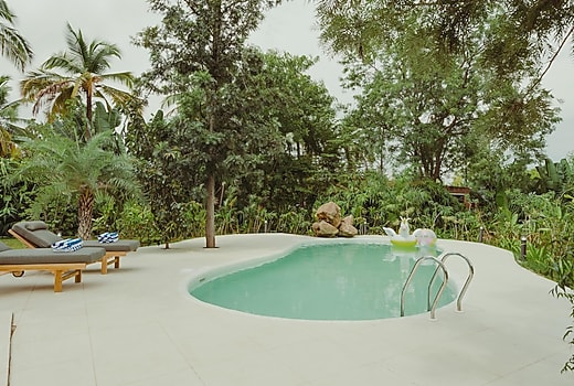 ELIVAAS prive Ananta Bliss Talam | 2 BHK Villa &Tent With Pool, Garden & Gazebo