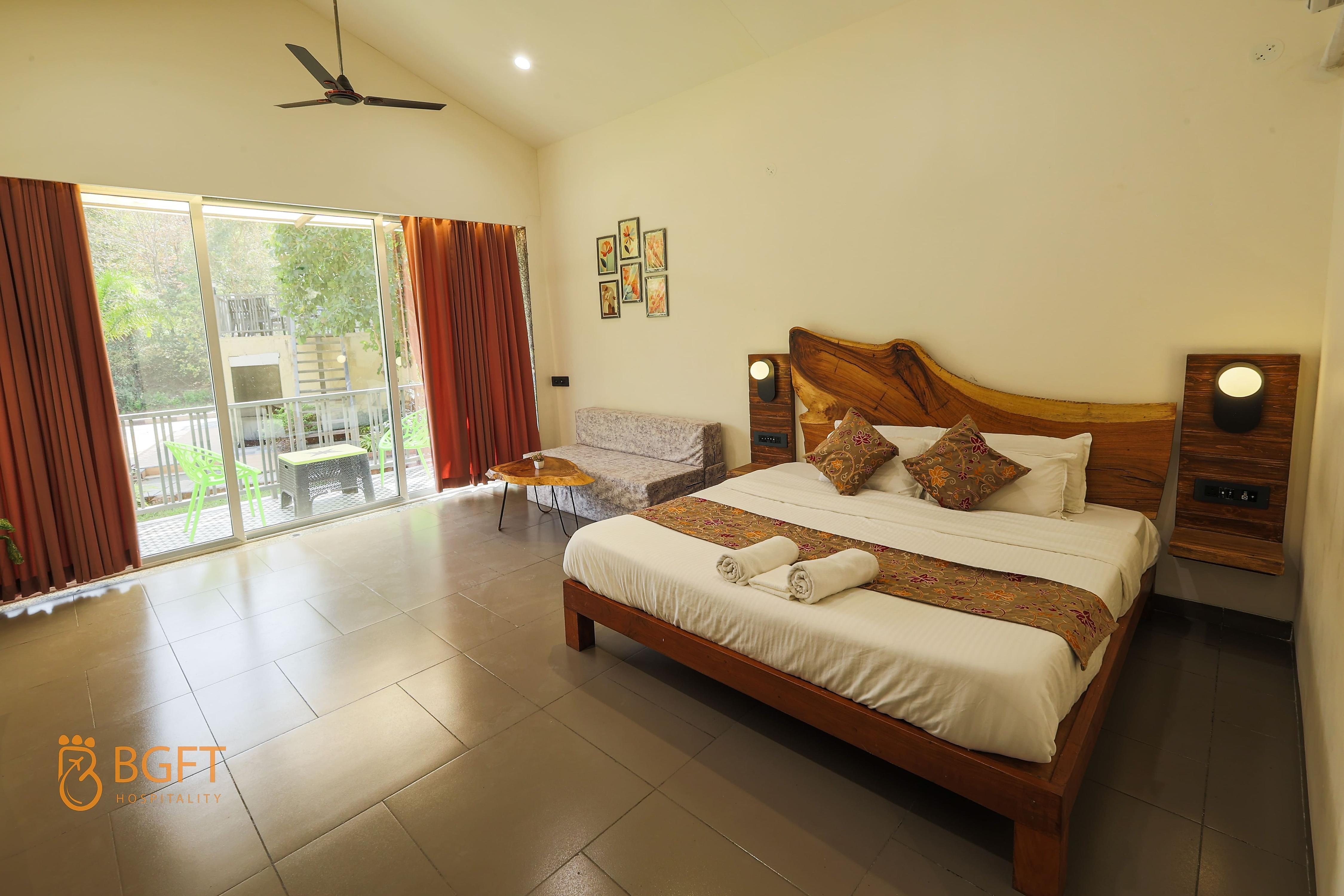 AC Deluxe Cottage with Balcony 1