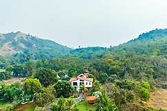 Alaya Stays 3 BHK Valdivian Villa with Verandah & Machan, Alibaug