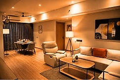 The Vilton | Entire 3BHK Apartment | Inside Avinash One, Raipur, Chhattisgarh