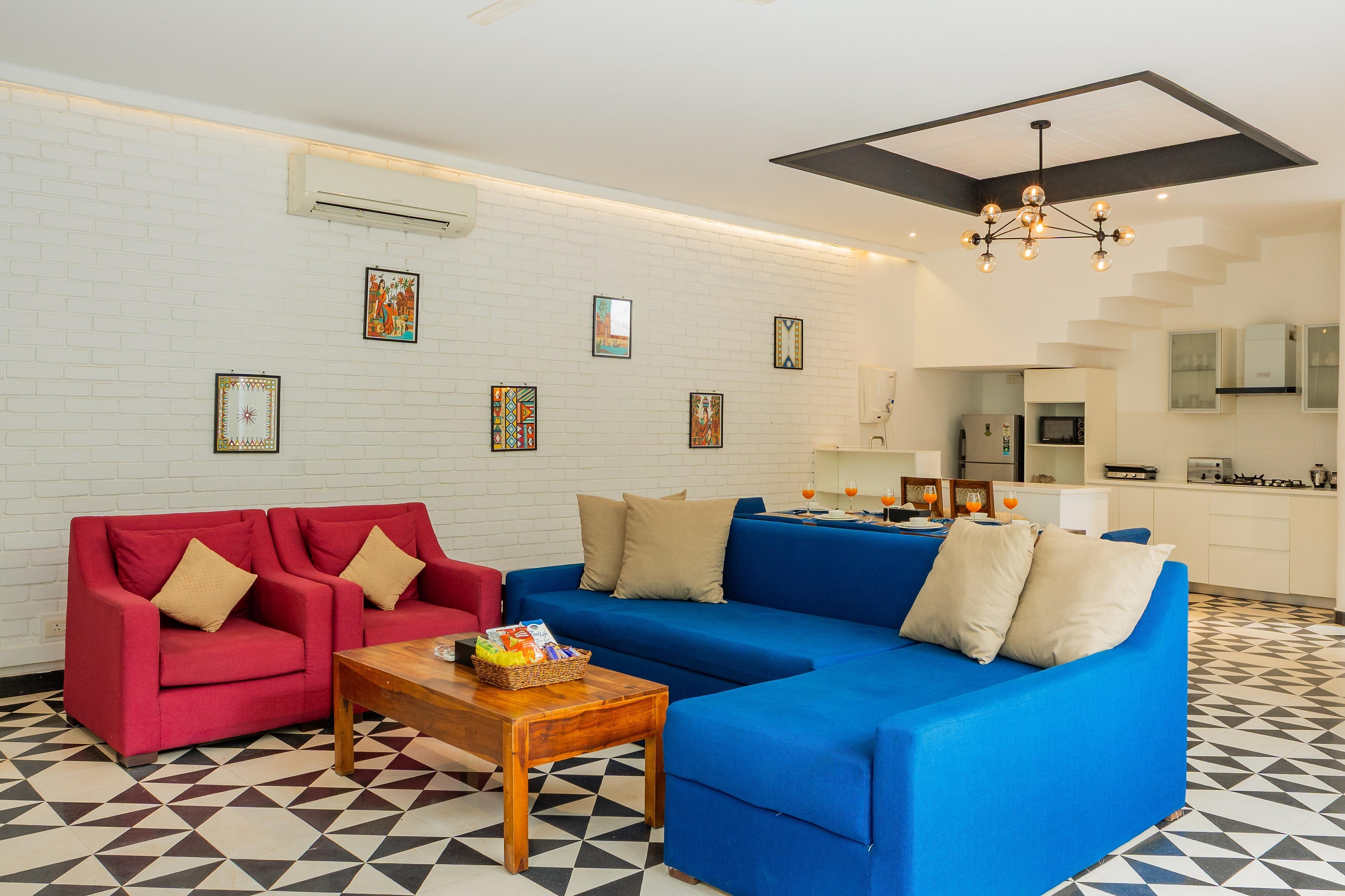 Alaya Stays Villa Lush | 3-BHK Villa With Private Pool & Terrace Near Beach - Tap to explore photos